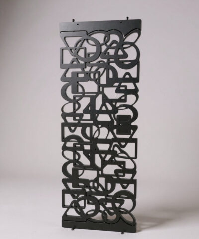 perete decorativ negru