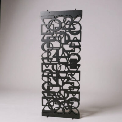 perete decorativ negru